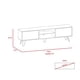 thumbnail image 3 of Rack TV 70" Vassel Café Oscuro Y Blanco 52,5x180x35 Cm, 3 of 3