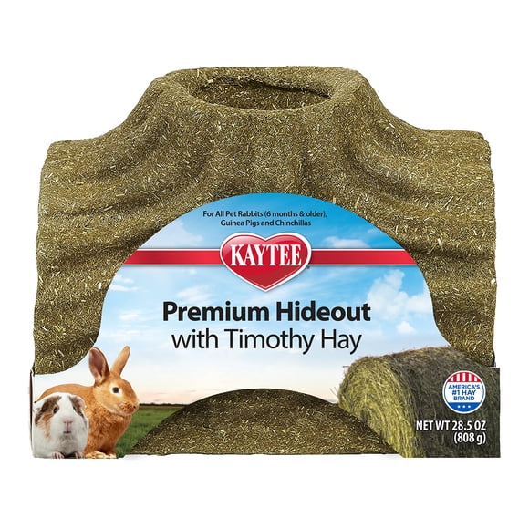 Kaytee Timothy Treat Hideout para mascotas, conejos y conejillos de indias