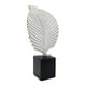 thumbnail image 2 of Figura Adorno De Hoja Blanca Decorativa En Resina Moderna M, 2 of 7