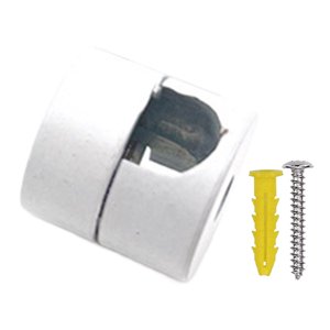 Ioensy - Gancho De Luz Colgante Con Gancho De Metal Para Cable Eléctrico, Lámpara De Techo, Color Blanco