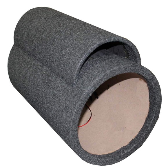 Caja de subwoofer Audiopipe TUBO12 Nippon America de 12 pulgadas