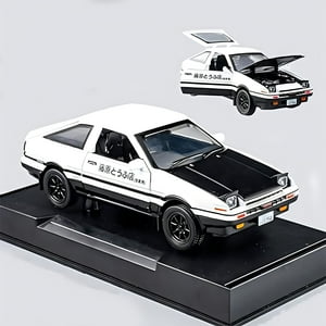 Modelo De Coche Fundido A Presión Mzexoma Initial D Toyota Trueno Ae86 1:32