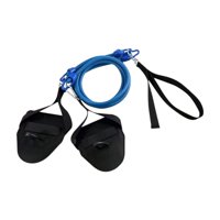 Magideal - Entrenador De Brazo De Natación Resistencia A La Natación Banda De Ejercicio Equipo De Entrenamiento De Natación Cinturón De Entrenamiento De Natación Azul