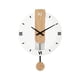 thumbnail image 4 of Reloj Oscilante De Madera Para Colgar En La Pared, Funciona Con Pilas Para Cocina, Números Romanos Versátiles, 4 of 5