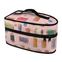 Magideal - Estuche Para Plancha Portátil Con Funda De Almacenamiento Bolsa Organizadora De Poliéster Con Cremallera Y Mango Cómodo Adecuada Para Viajes Trabajo