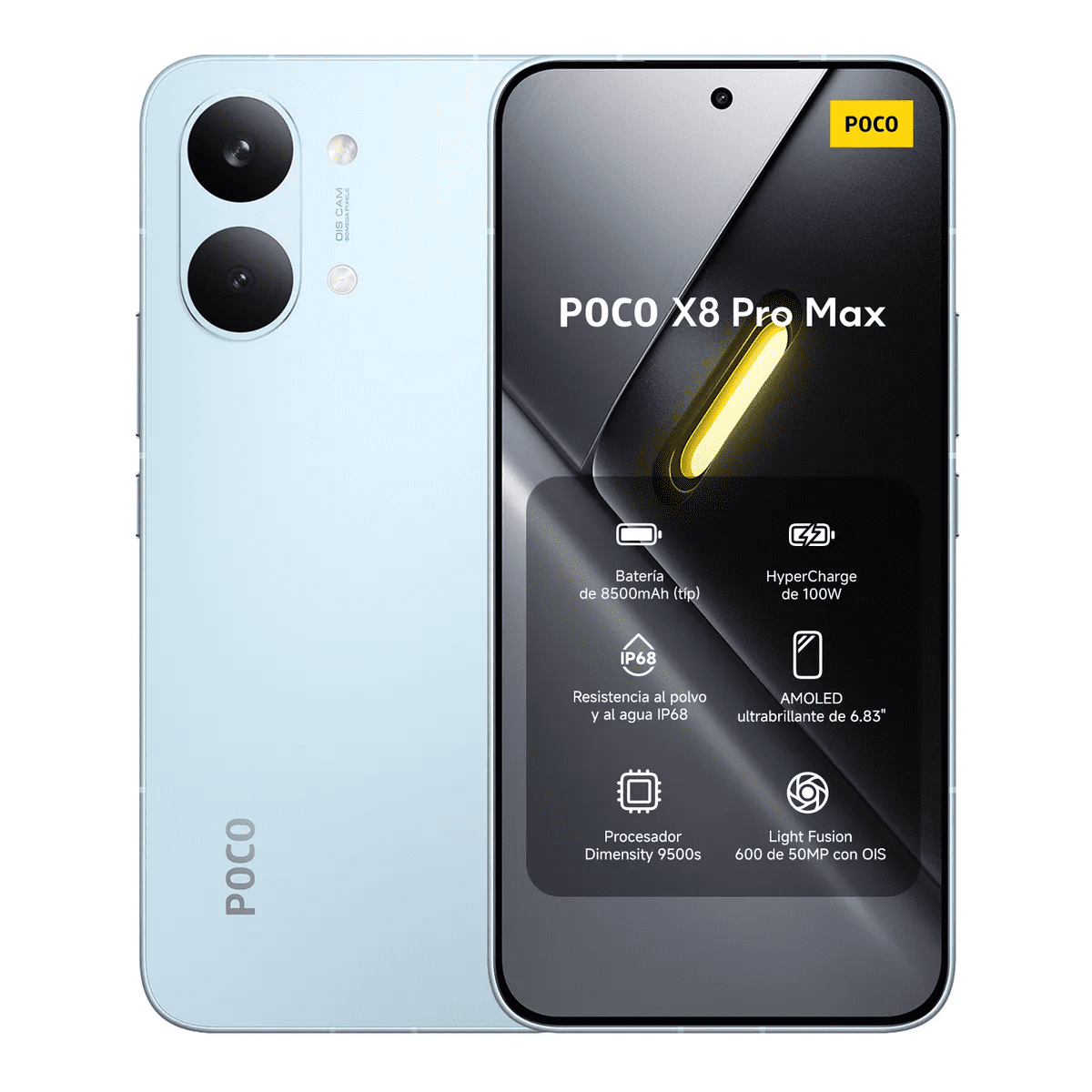 Xiaomi Poco X8 Pro Max 5g 12gb Ram+ 512gb Ip68 Resistente Agua Nfc -azul