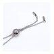 thumbnail image 3 of Pulsera Cisnes Enamorados, Cristal Austriaco Circón, Regalo Plateado 6 Cm 19 Cm, 3 of 4