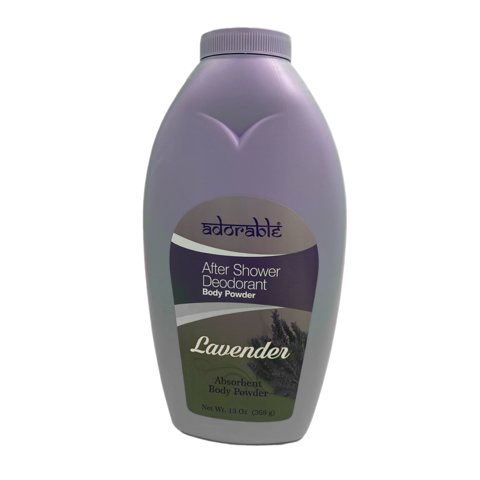 Adorable Talco After Shower Lavanda 368 Grs