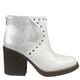 thumbnail image 1 of Botin Mujer Taco Alto Escamas 69 Yassne Blanco, 1 of 4