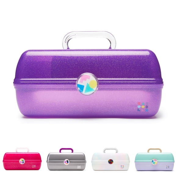 Organizador de maquillaje Caboodles On-The-Go Girl Purple Jelly