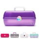 thumbnail image 1 of Organizador de maquillaje Caboodles On-The-Go Girl Purple Jelly, 1 of 5