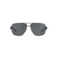 thumbnail image 1 of Lente solar Armani Exchange Hombre AX2012S Negro Piloto., 1 of 3