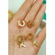 thumbnail image 4 of Aros Punk Largo Cruz Acero Negro Pendientes Hombre Mujer, 4 of 4