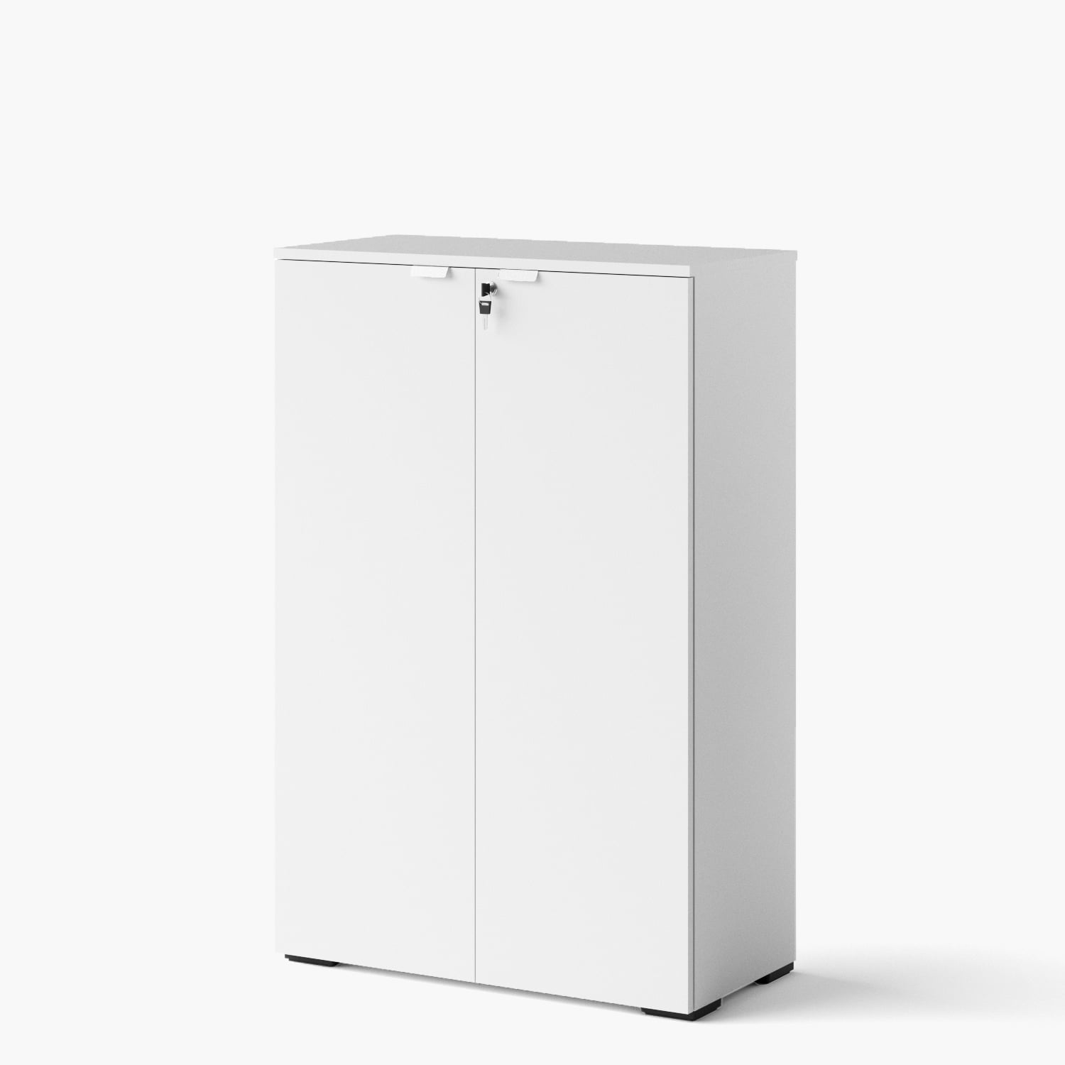 Form Office - Gabinete Oficina Medio Space 2 Puertas Blanco