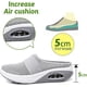thumbnail image 4 of Mujer Air Cushion Slip-On Walking Shoes-Othopedic Diabetic Walking Shoes Breathable con Arch Suppot Tejido a punto Casual Shoes Casual Air Cushion Platfom Mesh Mules Sneaker Sandals (Rosa 8.5), 4 of 7