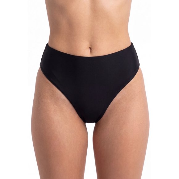 Bikini pin up tanga negro (solo calzon) Talla S