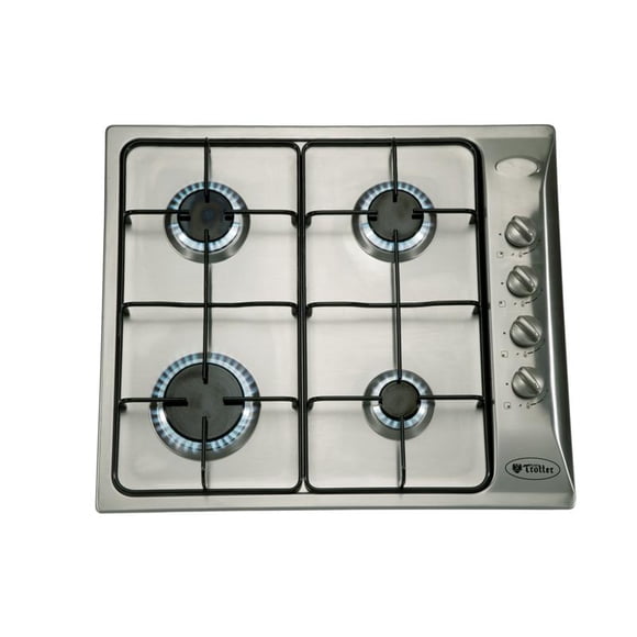 Encimera Gas Licuado Albin Trotter Klassik 60 FFD 4 Platos