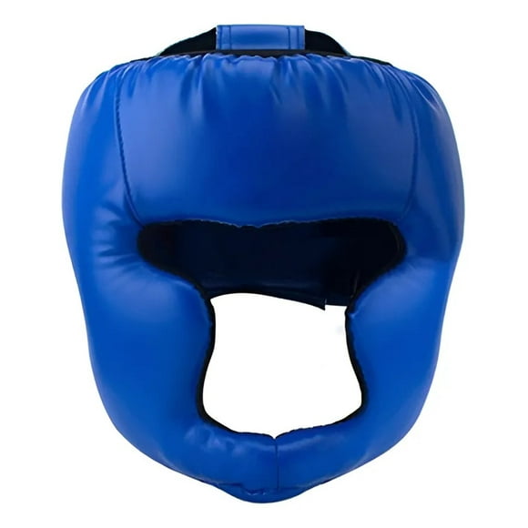 Careta De Boxeo Sparring Headgear Para Entrenamiento Combate. azul