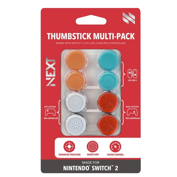 Thumbstick NEXT Multipack 8 para Nintendo Switch 2 Pro