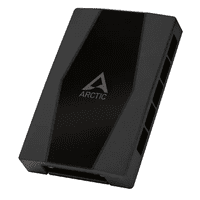 Genérico - Arctic Hub O Splitter Para 10 Ventiladores Pwm Alimentación Negro
