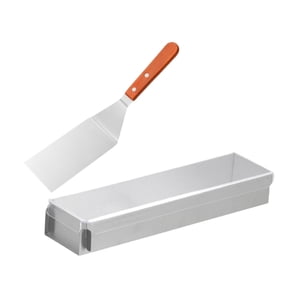 Bothyi - Molde Rectangular Para Tartas De Mousse Y Tiramisú Para Cocina De Restaurante De Interior, Tapa Corta De Acrílico