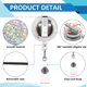 thumbnail image 2 of Porta credenciales FadyRaye Pack de 3 – 65 cm – Diseño con brillo, 2 of 6