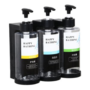 Bothyi - Dispensador De Jabón De Ducha Dispensador De Jabón Líquido Para Manos Para Inodoro Suministros De Cocina A Three Head