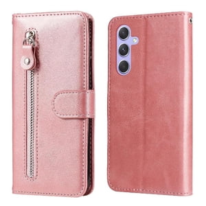 Gangxun - Funda Con Cremallera Para Samsung Galaxy M54 5G, Carcasa Cartera De Cuero Pu Con Soporte Y Tarjetero
