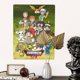thumbnail image 5 of Barney y sus amigos Cartel de metal, decoración de pared con cartel de metal personalizado, regalos para aficionados, amigos, familia y seres queridos 40x30cm, 5 of 6