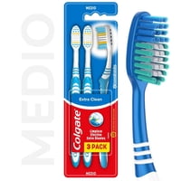 Cepillo De Dientes Extra Clean Medio 3 Un Colgate