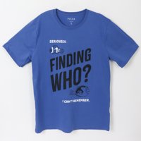 Polera Manga Corta Adulto Azul Doris Pixar Disney