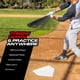 thumbnail image 3 of Plato de home para béisbol GoSports de goma resistente con base tipo waffle, 3 of 6