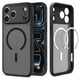 thumbnail image 1 of Funda Spigen para iPhone 17 Pro Max Ultra Hybrid MagFit Frost, negra, 1 of 7