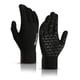 thumbnail image 1 of Guantes de invierno TRENDOUX Knit con pantalla táctil, antideslizantes, negros, talla M, 1 of 6
