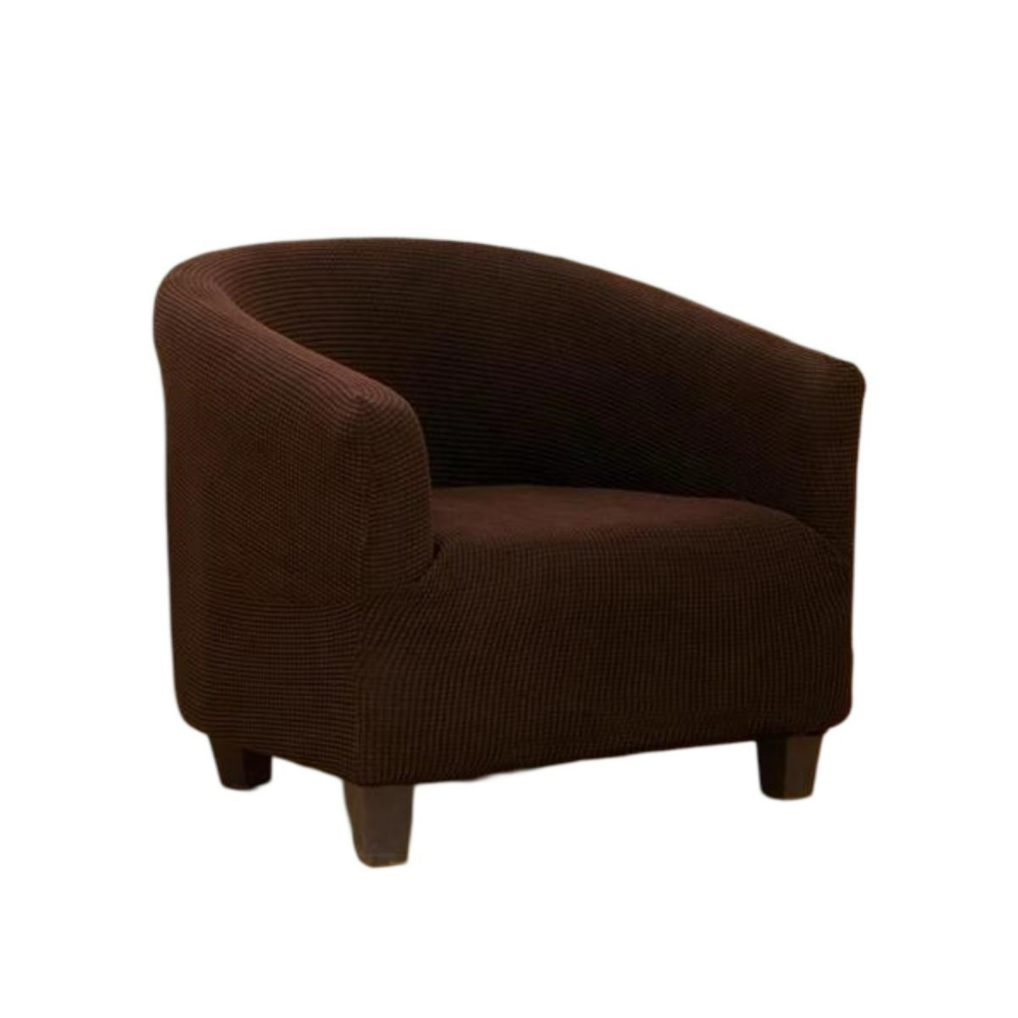 Genérico - Funda Poltrona Sofa Texturizada Ajustable Café