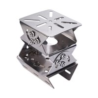 Magideal - Soporte De Montaje En Poste De Alumbrado Público, Soporte Para Cámara Exterior, Placa De Aro De Acero Inoxidable Para Semáforos, Luz De Carretera Al