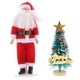 thumbnail image 2 of 1:12 Casa De Mu?ecas Miniatura Santa Claus Y árbol De Navidad Decoración Del Festival De Navidad, 2 of 3