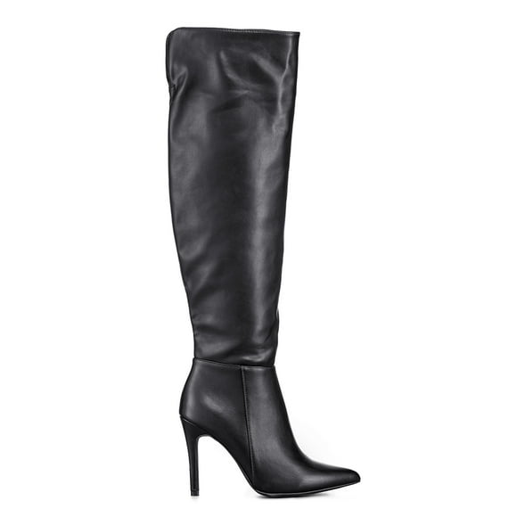 Botas Largas Mujer Eco Cuero De Moda Clasico Weide CZY600