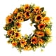 thumbnail image 1 of Guirnalda Floral De Girasol Artificial Para Decoración Colgante De Puerta Principal, 1 of 3