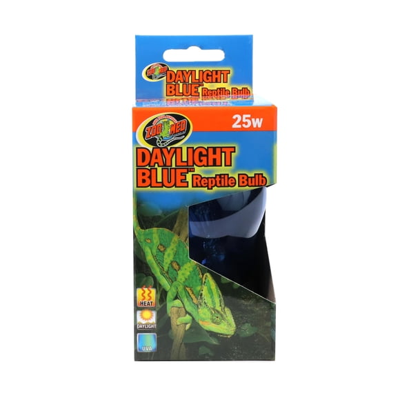 Bombillas para reptiles Zoo Med Daylight Blue 25 W, paquete de 3