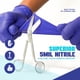 thumbnail image 2 of Guantes de examen de nitrilo London Labs 5 mil azul cobalto 1000 unidades, 2 of 7
