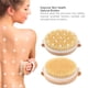 thumbnail image 4 of Juego de 4 cepillos de baño, cepillo de masaje, cepillo corporal, set de regalo de bienestar, cepillo de piel de piedra pómez con cerdas naturales, mango curvo con inserto de cepillo extraíble., 4 of 8