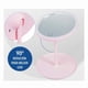 thumbnail image 5 of Espejo Maquillaje Tocador Luz LED Plegable Táctil Recargable Rosa, 5 of 9