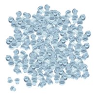 Magideal - 500 Uds. Parachoques De Vástago De Goma Tornillos Tapones Para Agujeros Almohadillas Para Muebles Amortiguación De Sonido 5Mm No Adhesivo Para Cajones