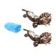 thumbnail image 5 of Cubiertas De Cuchillas De Patinaje Sobre Hielo Con Toalla Para Patines De Hielo Patines De Hockey Tigre Tigre, 5 of 5