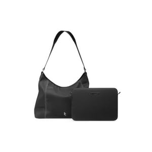 Tomtoc Bolso Tote Versatile-T28 + Funda Notebook 14"" - Negro