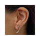 thumbnail image 2 of Aros Curvos Acero Color Plateado, 2 of 2