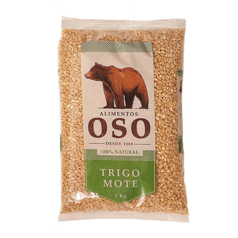 Trigo Mote Bolsa 1 Kg Oso