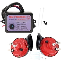 Ioensy - Kit De Controlador De Bocina De Aire Para Coche Y Camión, Accesorio Para Automóviles, Universal, Resistente, 12V