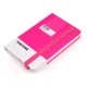 thumbnail image 2 of Libreta Pantone Chica Con Elástico Vertical Lineada Fuscia, 2 of 2